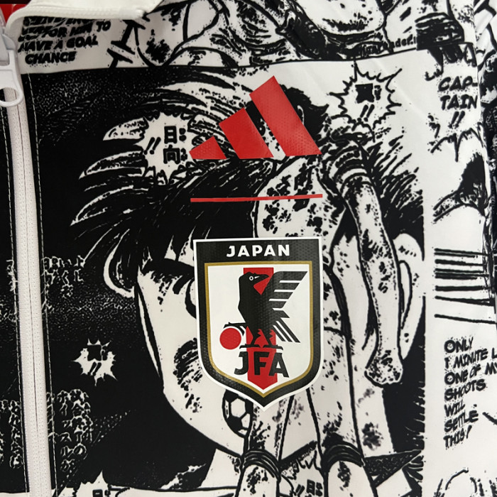 2024 Japan Red & Black Double Sided Windbreaker (双面风衣)