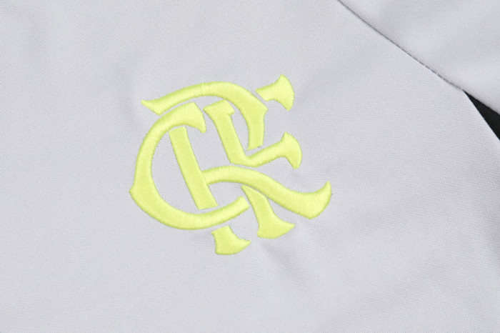 24-25 Flamengo Grey Half Pull Tracksuit (半拉链)