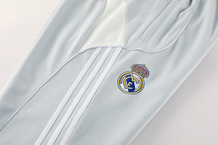 2025-26 RMA White Hoodie Tracksuit (卫衣套装）