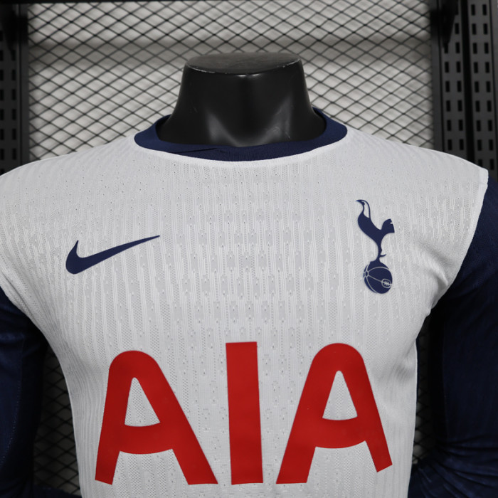 24-25 TOT Home Long Sleeve Player Version Soccer Jersey (长袖球员)