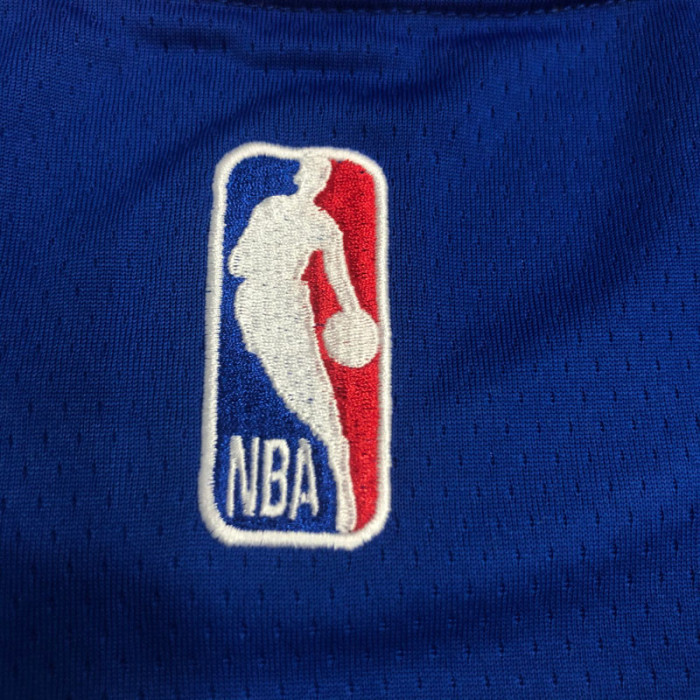 WARRIORS IGUODALA #9 Blue 75th Anniversary Retro NBA Jersey