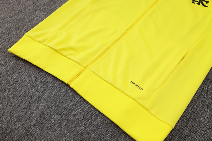 24-25 Flamengo Yellow Jacket Tracksuit #A720
