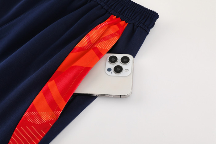 24-25 Man Utd Orange Jacket Tracksuit #02