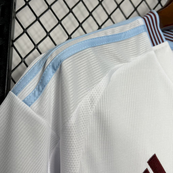 24-25 Aston Villa Away Fans Soccer Jersey
