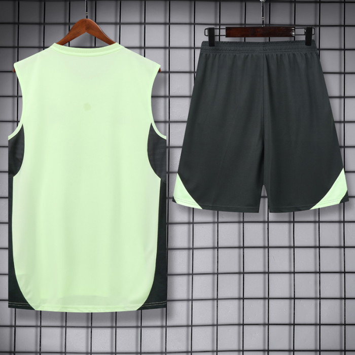 2025-26 RMA Light green Tank top and shorts suit
