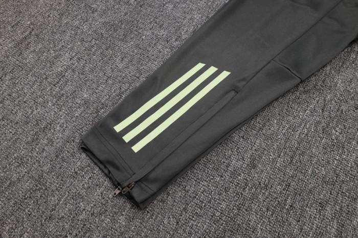 25-26 RMA Grey green Kids Half Pull Tracksuit #E25139(童装)(半拉链)