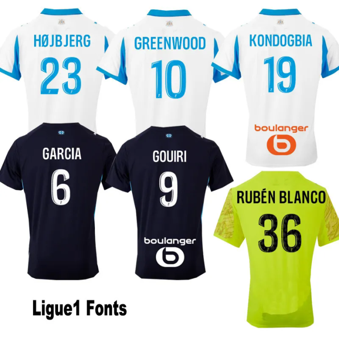 25-26 Marseille Away 1:1 Fans Soccer Jersey