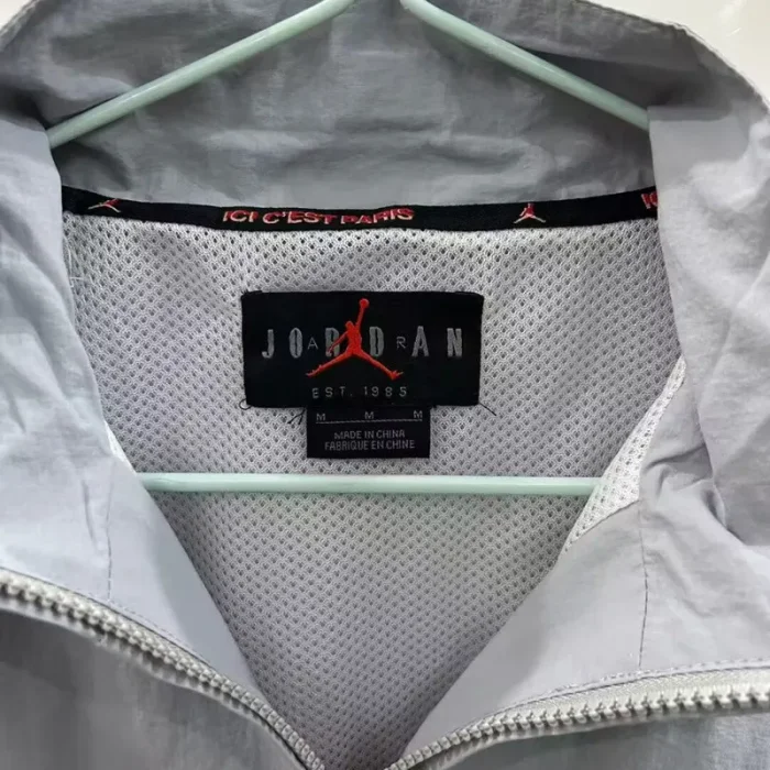 2025-26 PSG Jordan Gray Windbreaker