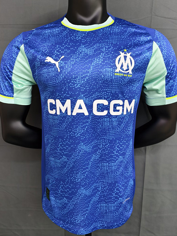 2025-26 Marseille Third Player Version Soccer Jersey