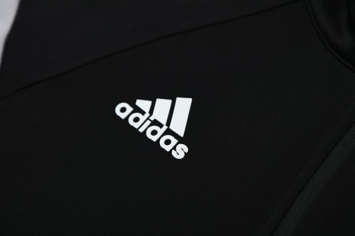 2025 AD Black Jacket Tracksuit #2314