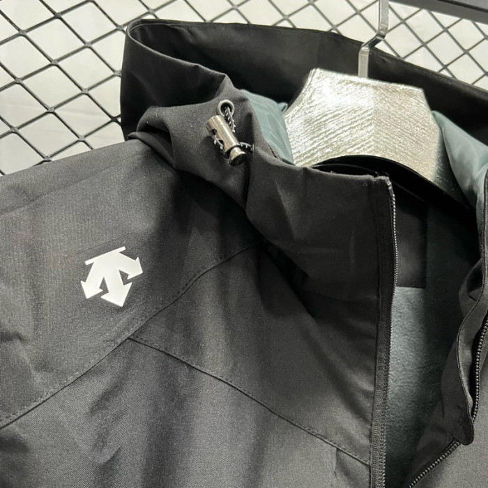 2024 DST Velvet Thickened warm Black Outdoor Jackets #F12加绒冲锋衣