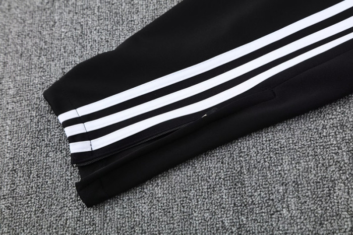 2025 AD Black Jacket Tracksuit #2308