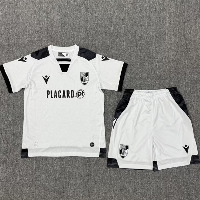 2025-26 Vitoria Guimaraes Home Kids Soccer Jersey