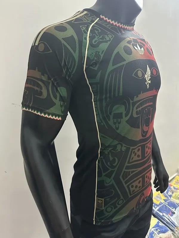 25-26 Mexico Black Red Special Edition Player Version Soccer Jersey