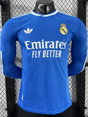 25-26 RMA Third Long Sleeve Player Version Soccer Jersey (长袖球员)