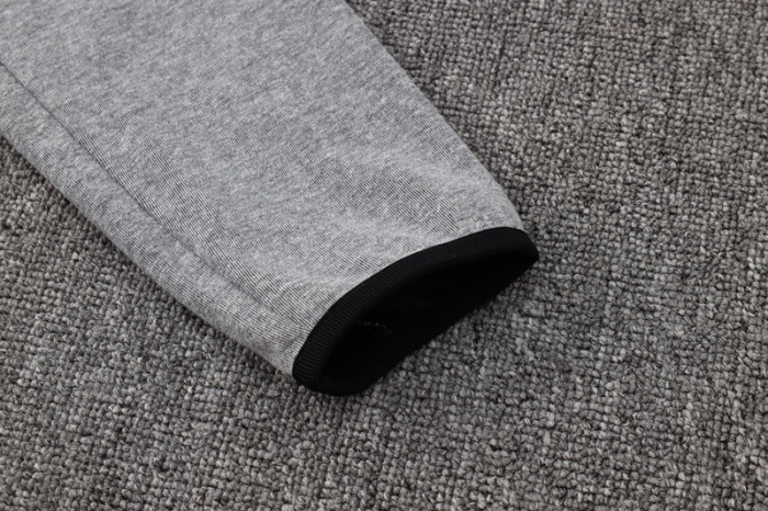 2024 NK Grey Hoodie Jacket Tracksuit #F586