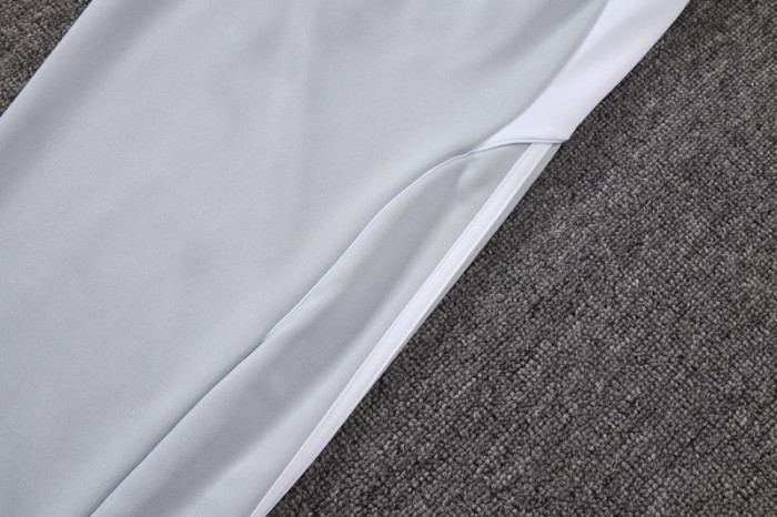 2025-26 RMA White grey Kids Jacket Tracksuit#E25100(童装)