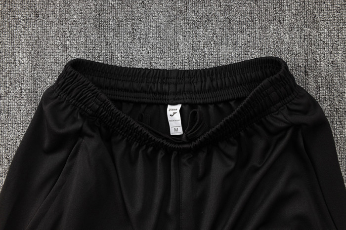 2024 JOM Black Half Pull Tracksuit (半拉链)