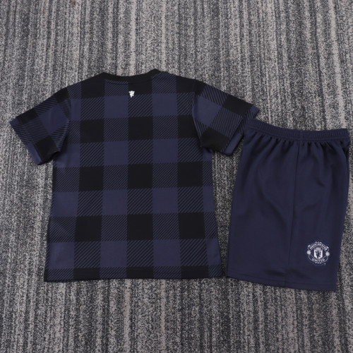 2013-2014 Man Utd Away Kids Retro Soccer Jersey