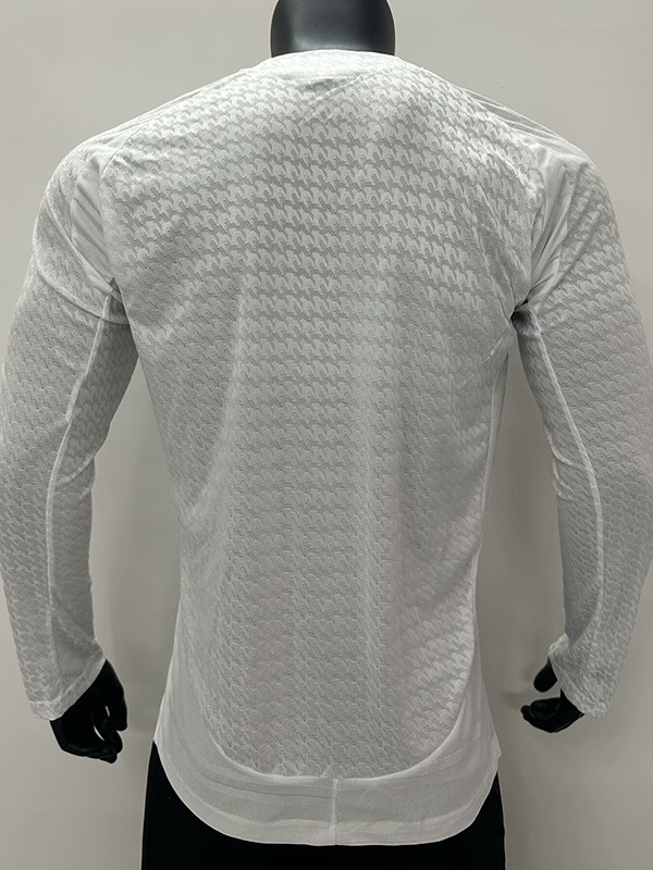 24-25 RMA Home Long Sleeve Player Version Soccer Jersey (长袖球员)