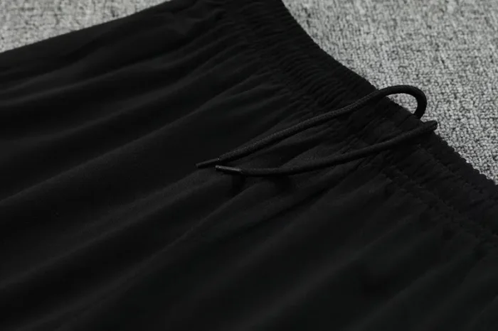 2025-26 Marseille Blue black Half Pull Tracksuit (半拉链）