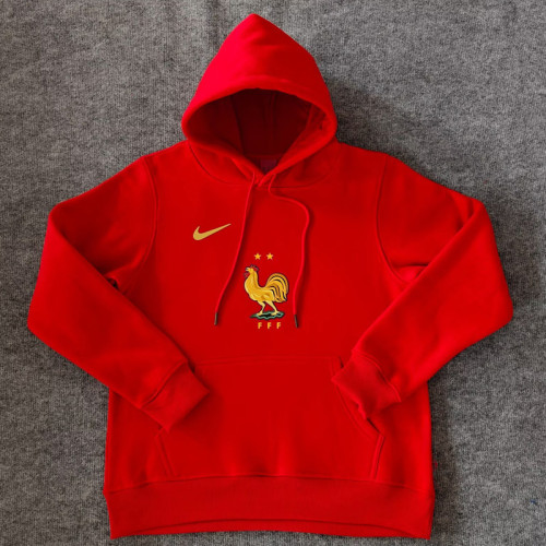 24-25 France Red Hoody 红色(加绒)