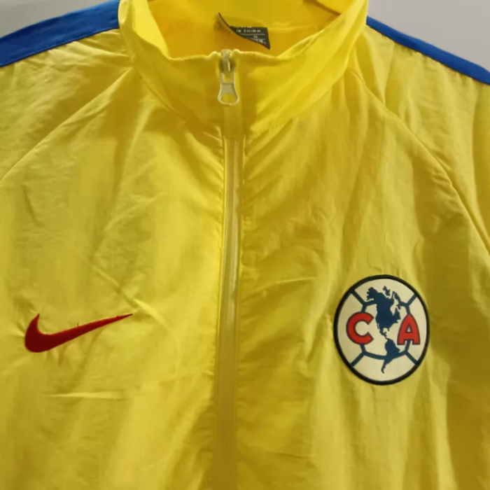 25-26 Club America Yellow Windbreaker