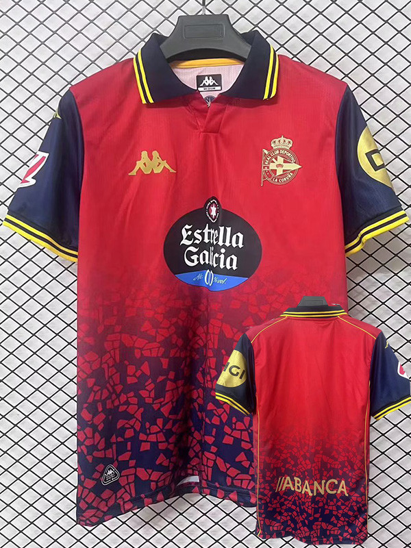 2025-26 La Coruna Away Fans Soccer Jersey