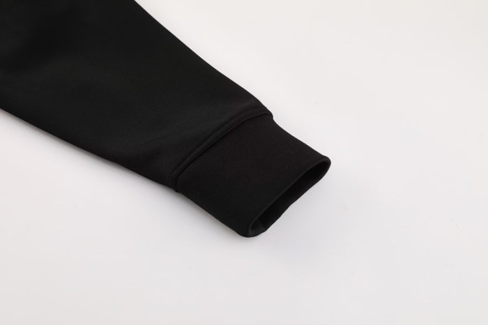 2025 AD Black Jacket Tracksuit #2319