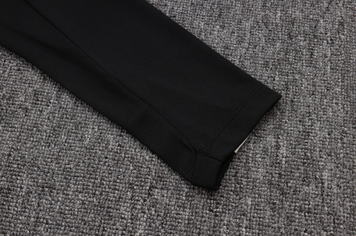 25-26 CHE Black Half Pull Tracksuit (半拉链)