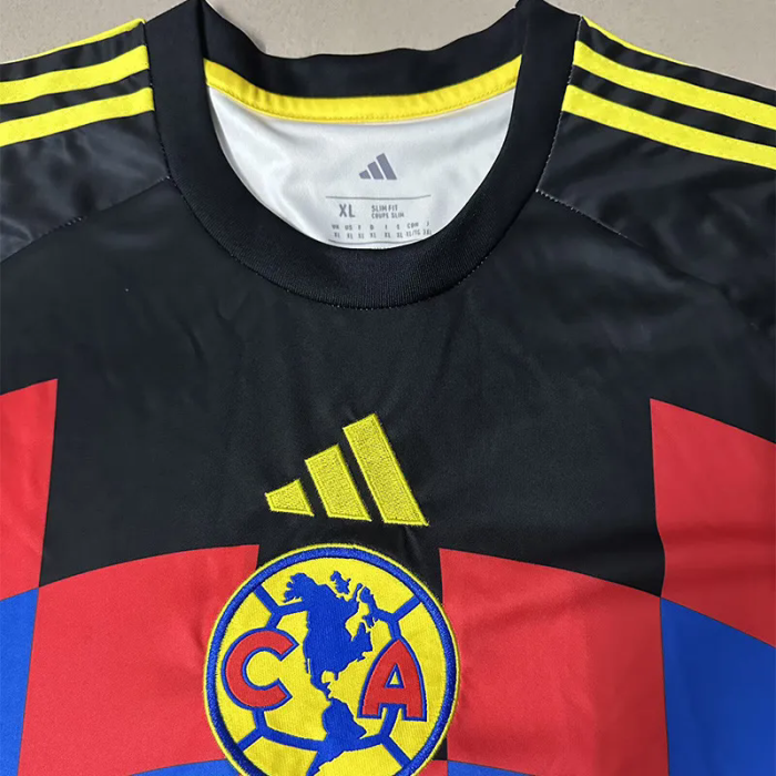 25-26 Club America Away Long Sleeve Soccer Jersey