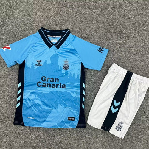 2025-26 Las Palmas Away Kids Soccer Jersey