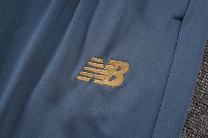 2025-26 Sao Paulo Grey Red Half Pull Tracksuit#B2575(半拉链)
