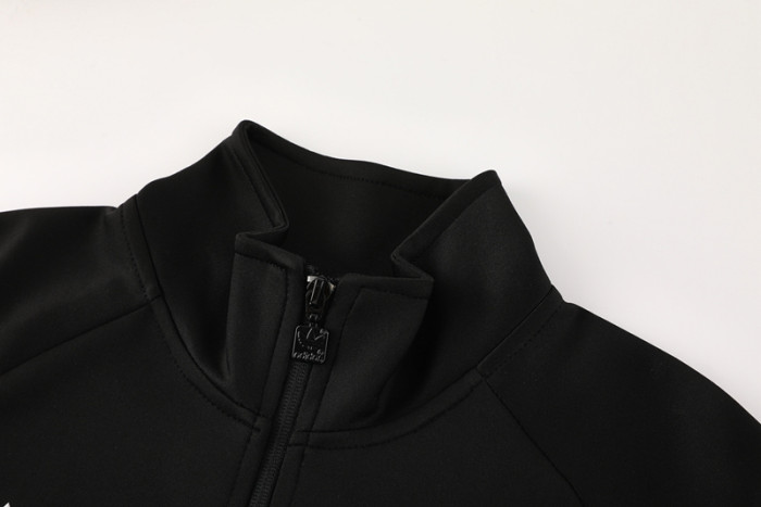 24-25 Germany Black Jacket Tracksuit #06