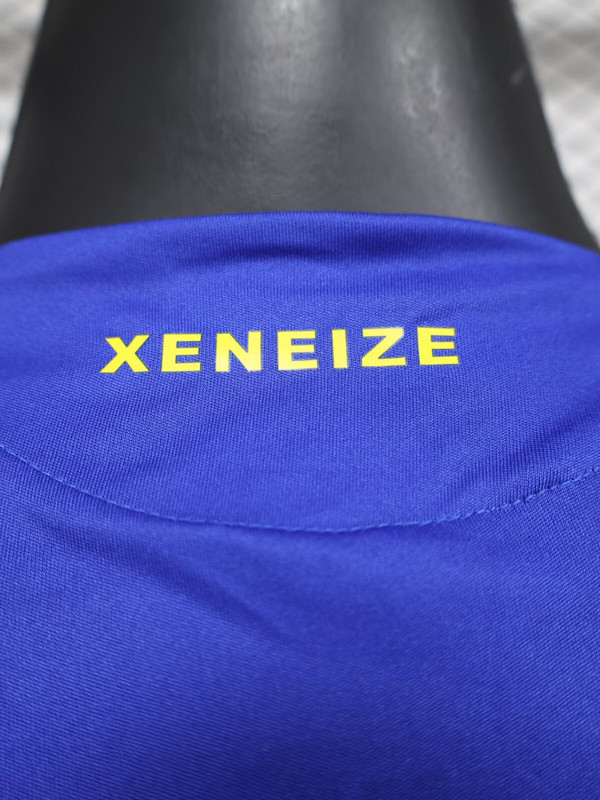 24-25 Boca Juniors Home Long Sleeve Player Version Soccer Jersey (长袖球员)