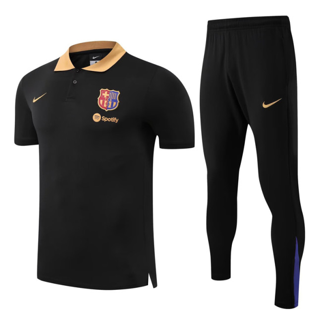 25-26 BAR Black Polo Tracksuit
