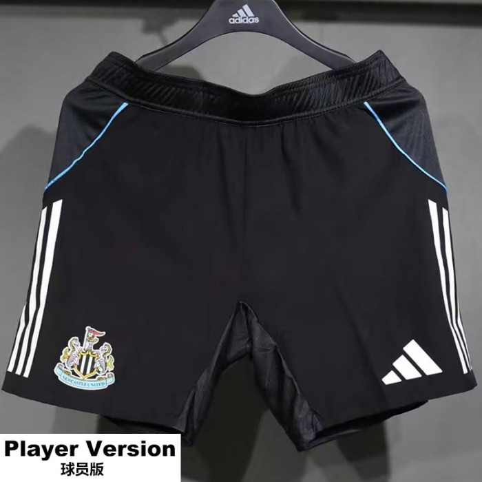 2025-26 Newcastle Home Player Version Shorts Pants(High Quality)(球员短裤）