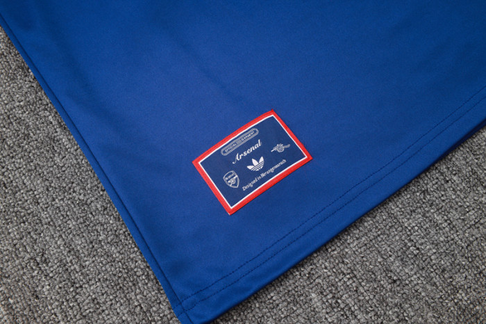 2025-26 ARS Royal blue Kids Half Pull Tracksuit#E2512(童装)(半拉链)