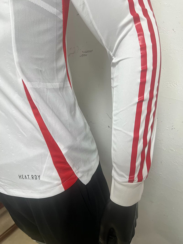 24-25 Italy Away Long Sleeve Player Version Soccer Jersey (长袖球员)