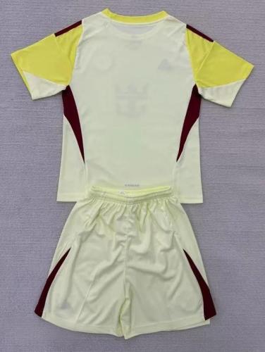 25-26 Inter Miami  Light Yellow GoalKeeper Kids Soccer Jersey