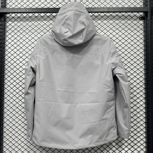 2024 Yonex Cotton Thickened warm Grey Outdoor Jackets #A804加棉冲锋衣