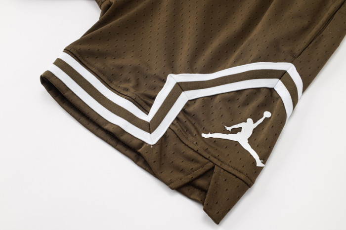 A2436 Jordan Army green Casual Short Pants