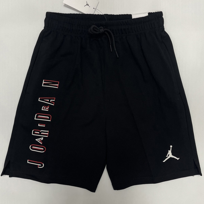 M006 Jordan Black Pure Cotton Fabric Casual Short Pants