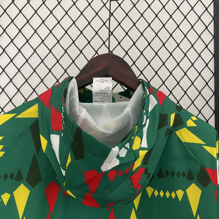 24-25 Senegal Green Windbreaker