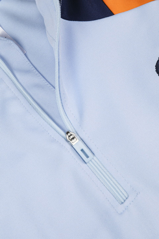 24-25 RMA Blue Yellow Kids Half Pull Tracksuit (童装)(半拉链)