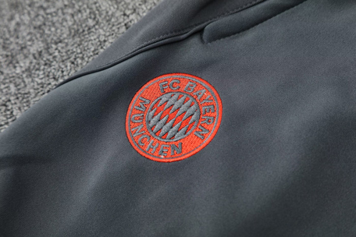 2025-26 Bayern Orange Jacket Tracksuit