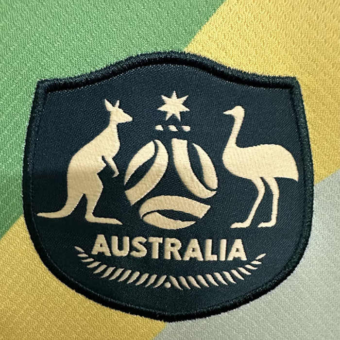 25-26 Australia Home Fans Soccer Jersey