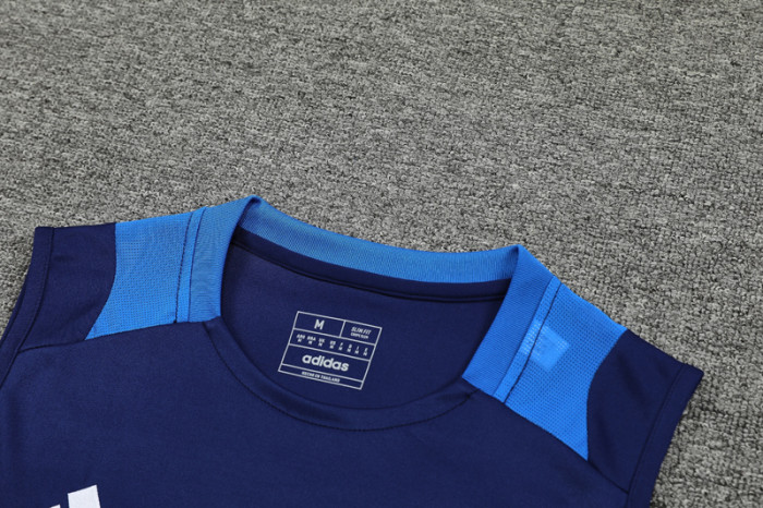 24-25 AL-Nassr Royal Blue Tank top and shorts suit