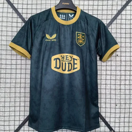 25-26 Huddersfield Town Away Fans Soccer Jersey