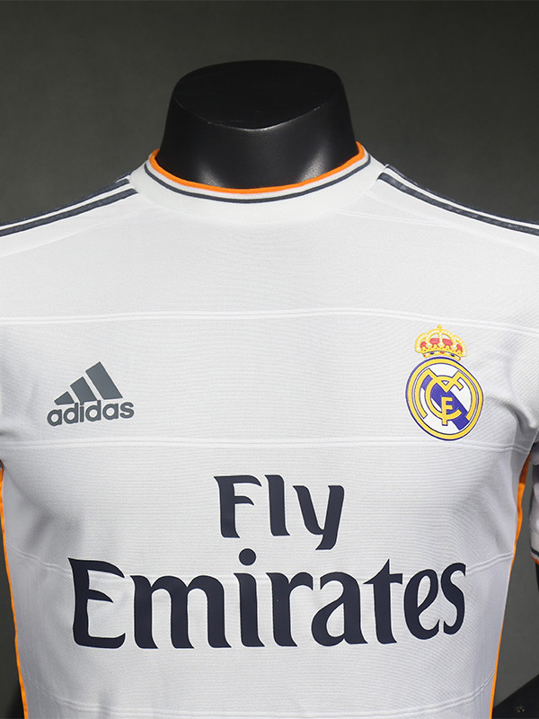2013-2014 RMA Home Player Version 球员 Retro Soccer Jersey